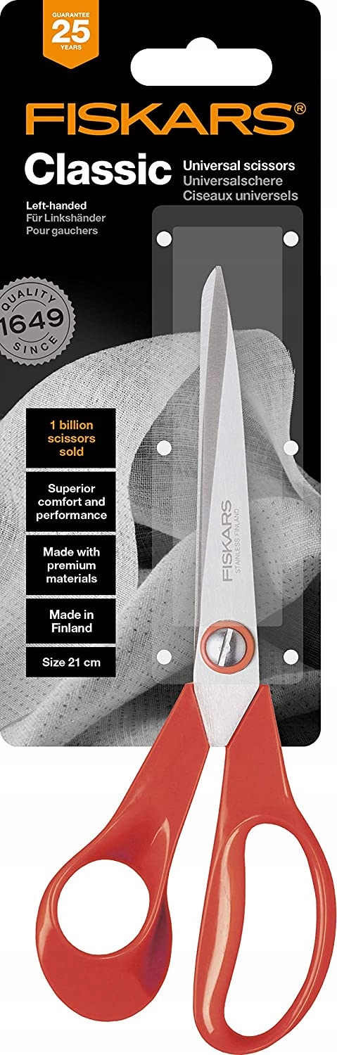 

Nożyczki Fiskars 21 cm dla osób leworęcznych