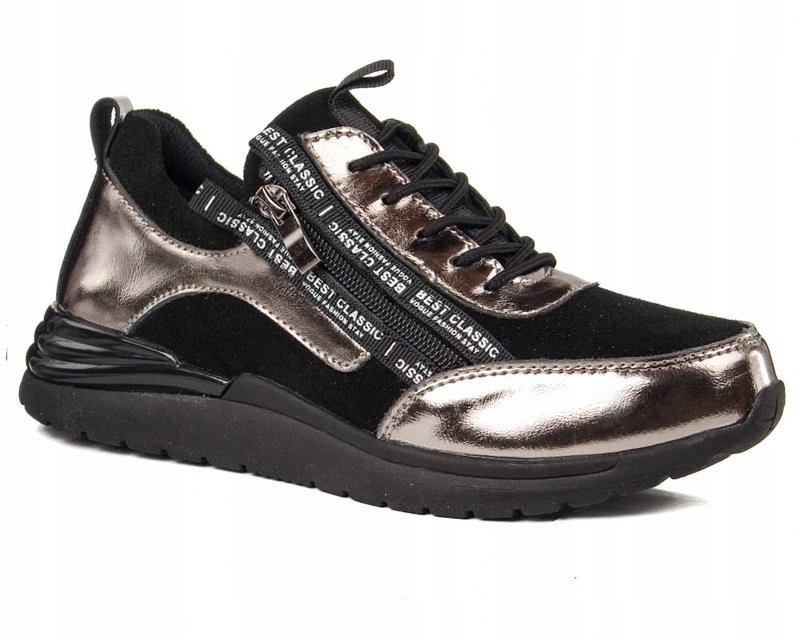 Filippo DP3149/21 Bk Gn Tenisky vel. 37