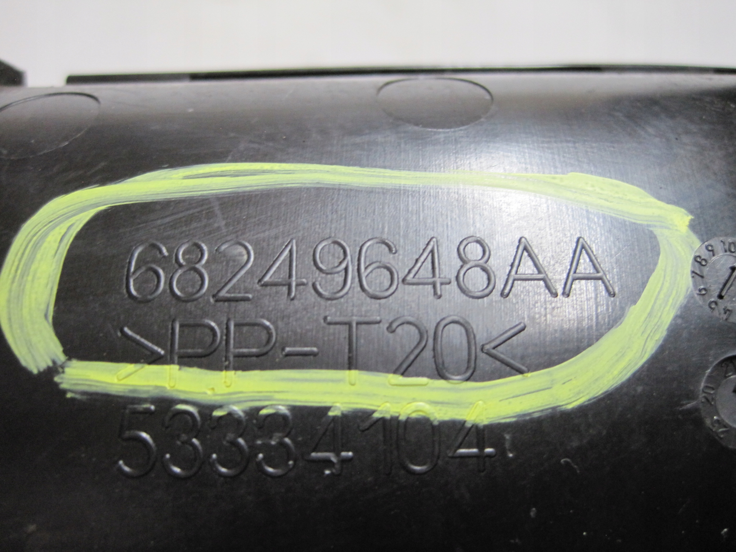 pipe intake air JEEP 68249648AA