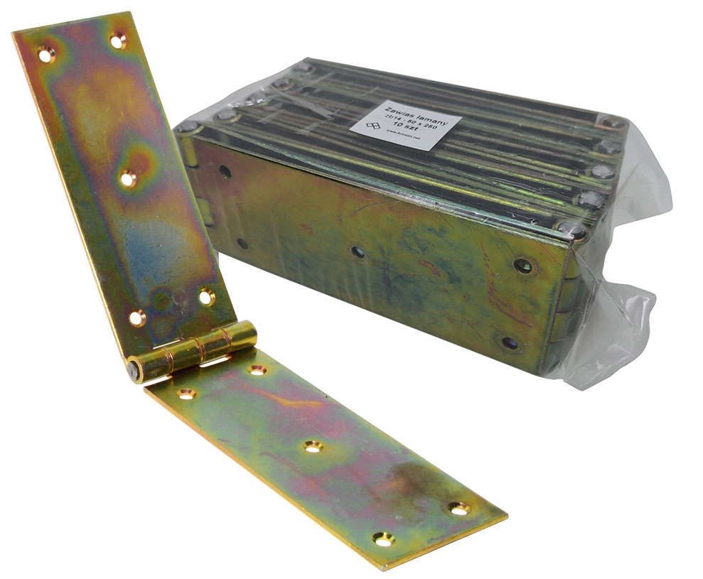 

Zawias łamany budowlany 250x50 x1,8mm 10szt