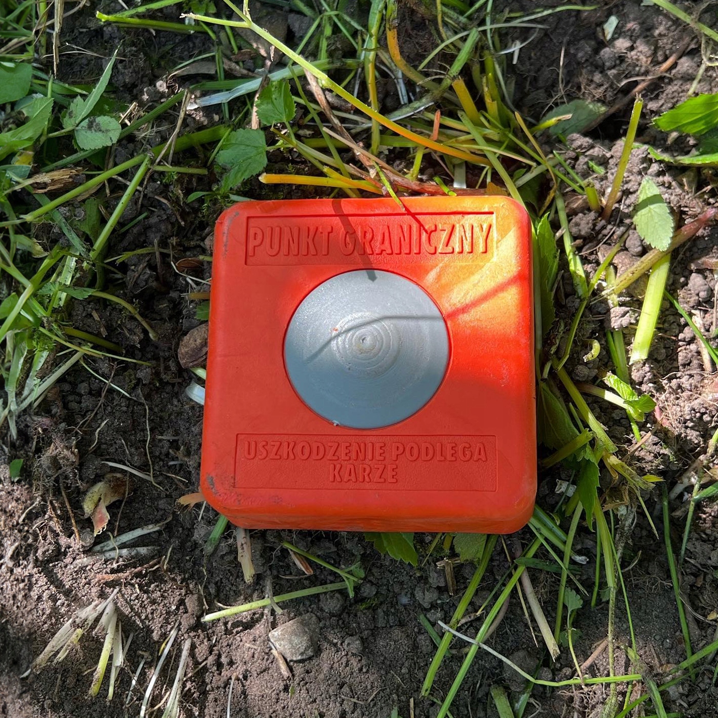 PUNKT GRANICZNY POMIAROWY PLASTMARK ZNAK POMIAROWY 50cm EAN (GTIN) 5908216275838