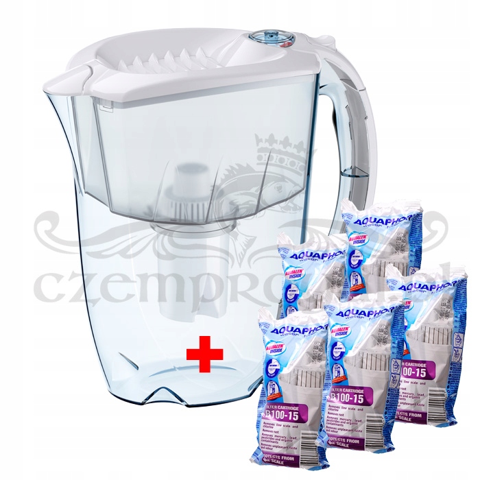 

Dzbanek filtrujący Aquaphor Ideal Biel +5x Classic