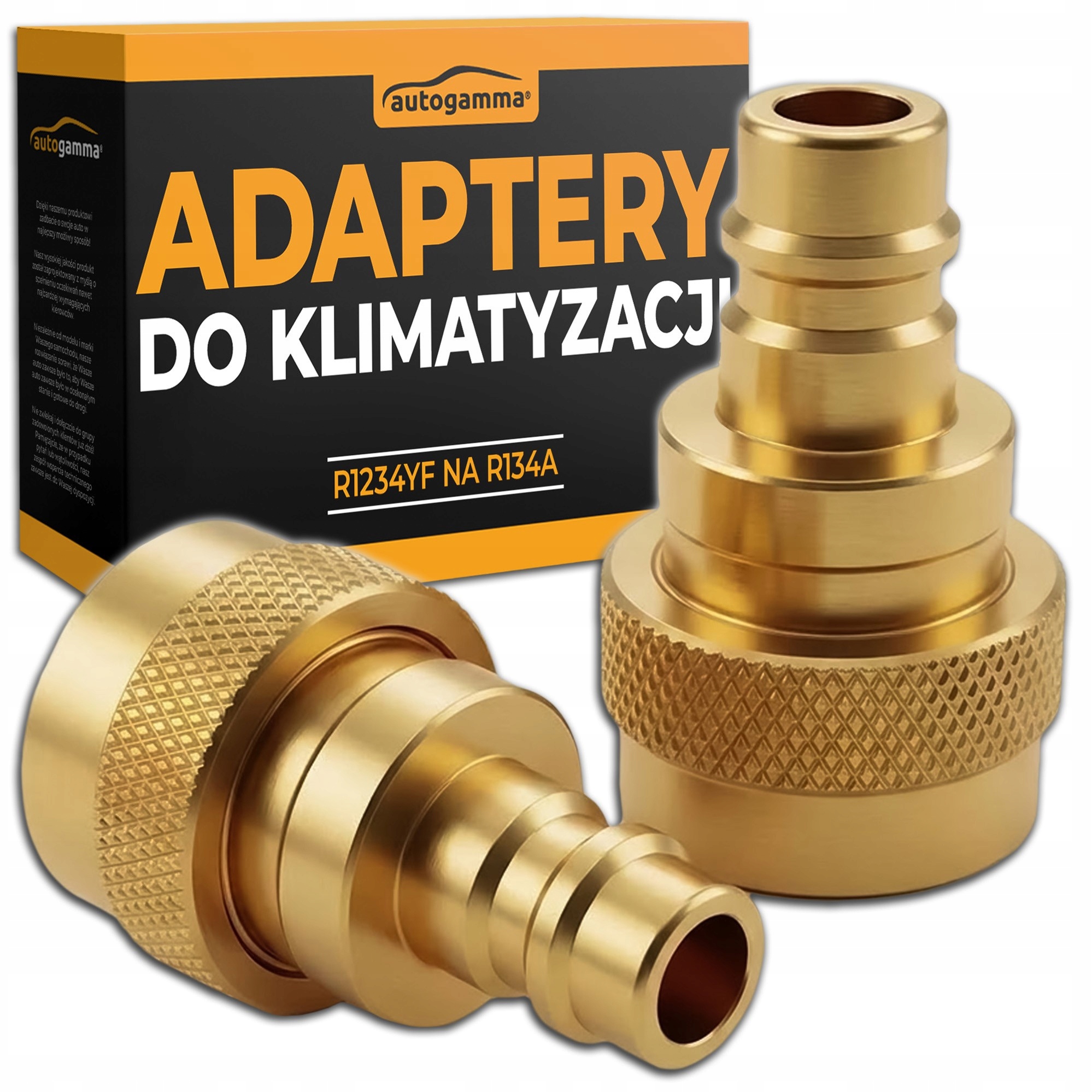 Adaptery Szybkozłącza do klimatyzacji R1234yf na R134a Szybka Redukcja