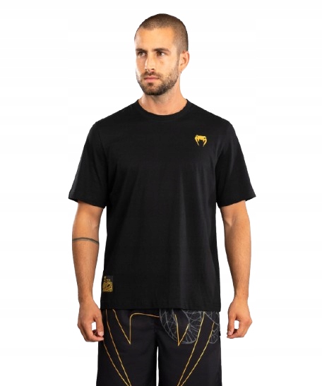 Venum Serpenti tričko Tričko Black/Silver/Gold L