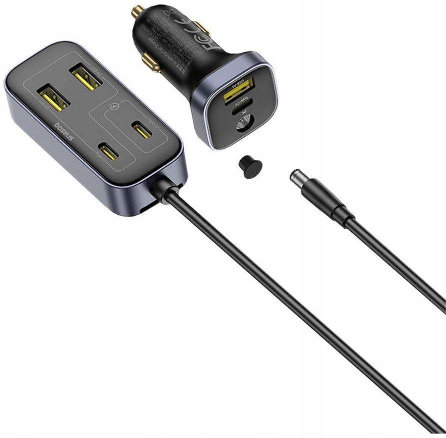 samochodowa Baseus BackseatPal L1 110W 3 x Usb-a 3 x Usb-c z