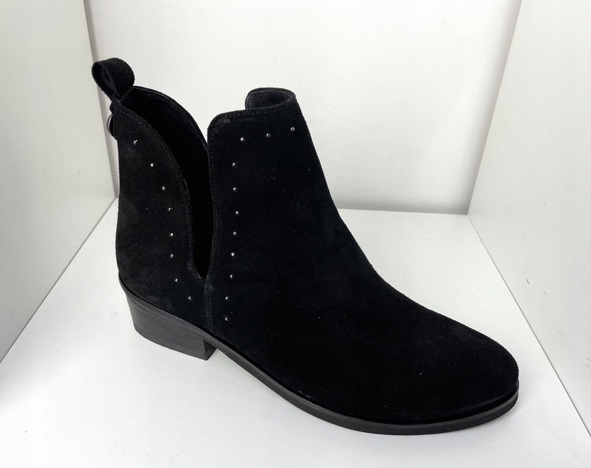 Dámské kotníkové boty Higo kůže 2263 Černá 36