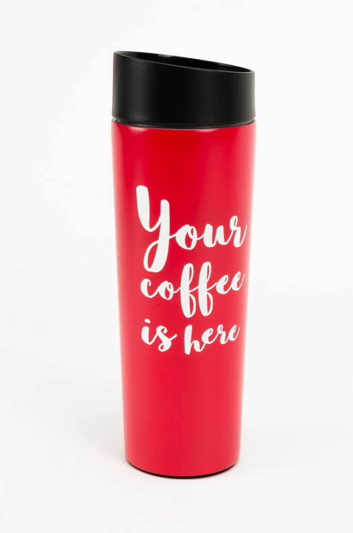

Kubek termiczny "Your coffee it's here"