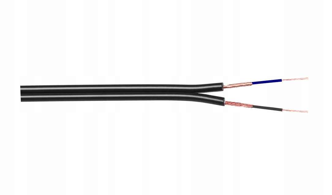 

Przewód Solidnie Ekranowany Kabel 2 x Rca Czarny