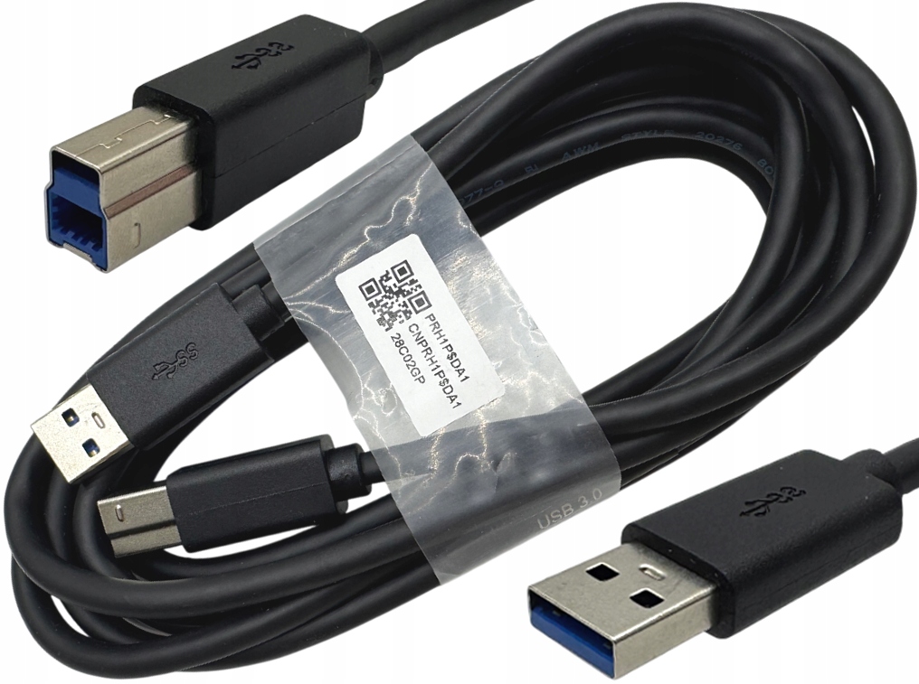 Nowy Kabel Do Drukarki Skanera Usb 3.0 A-b 1,8M