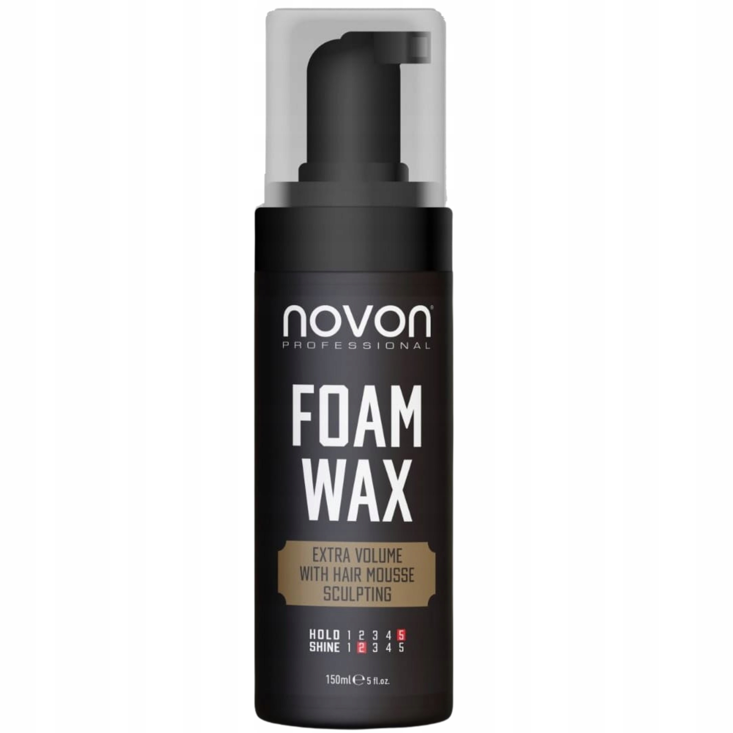 Stylingová pěna na vlasy Novon Professional Foam Silný úchop 150 Ml