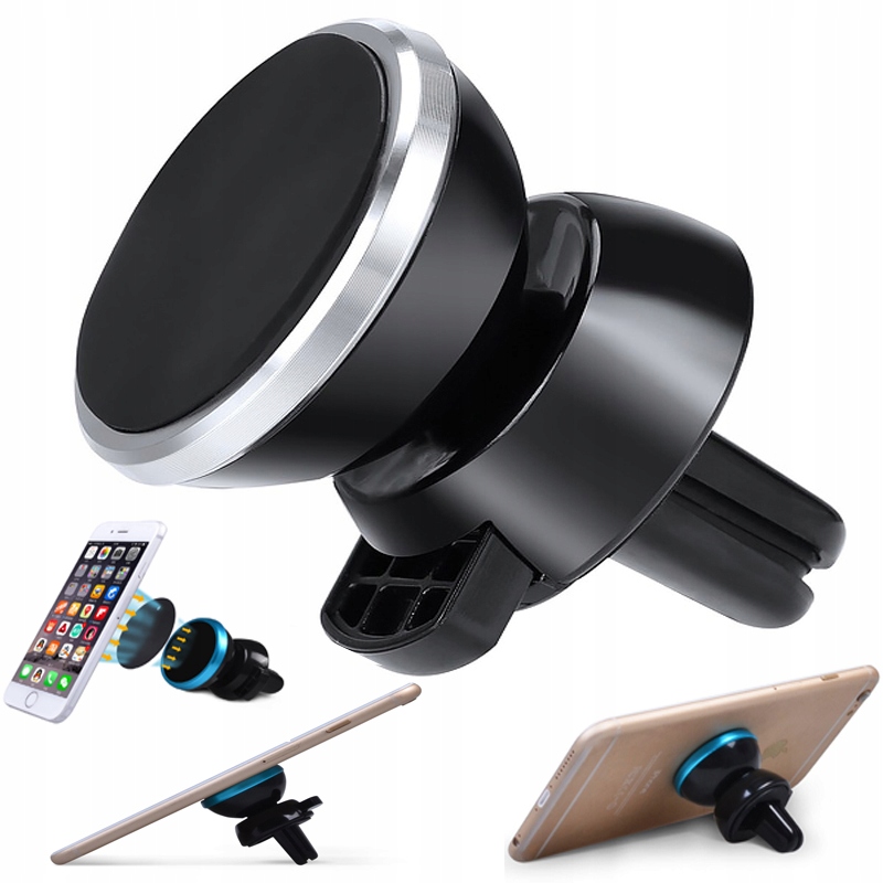 UCHWYT SAMOCHODOWY MAGNETYCZNY DO TELEFONU KRATKI