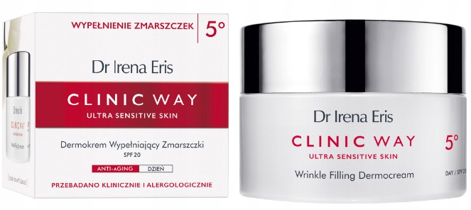 CLINIC WAY krem przeciwzmarszczkowy 70+ 5° 50ml