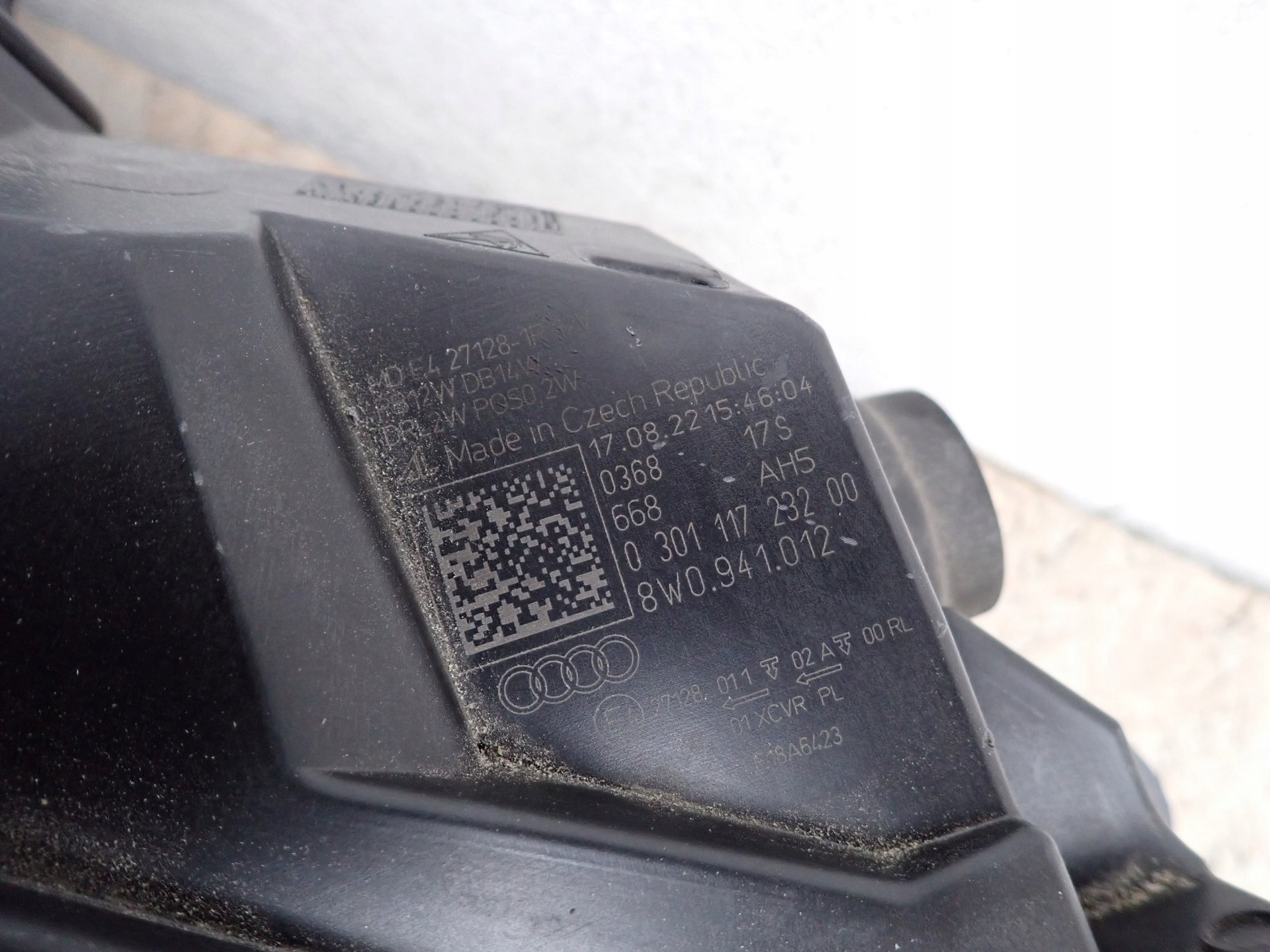 light right REFLEKTOR right FULL LED AUDI A4 B9 LIFT 2019- 8W0941012