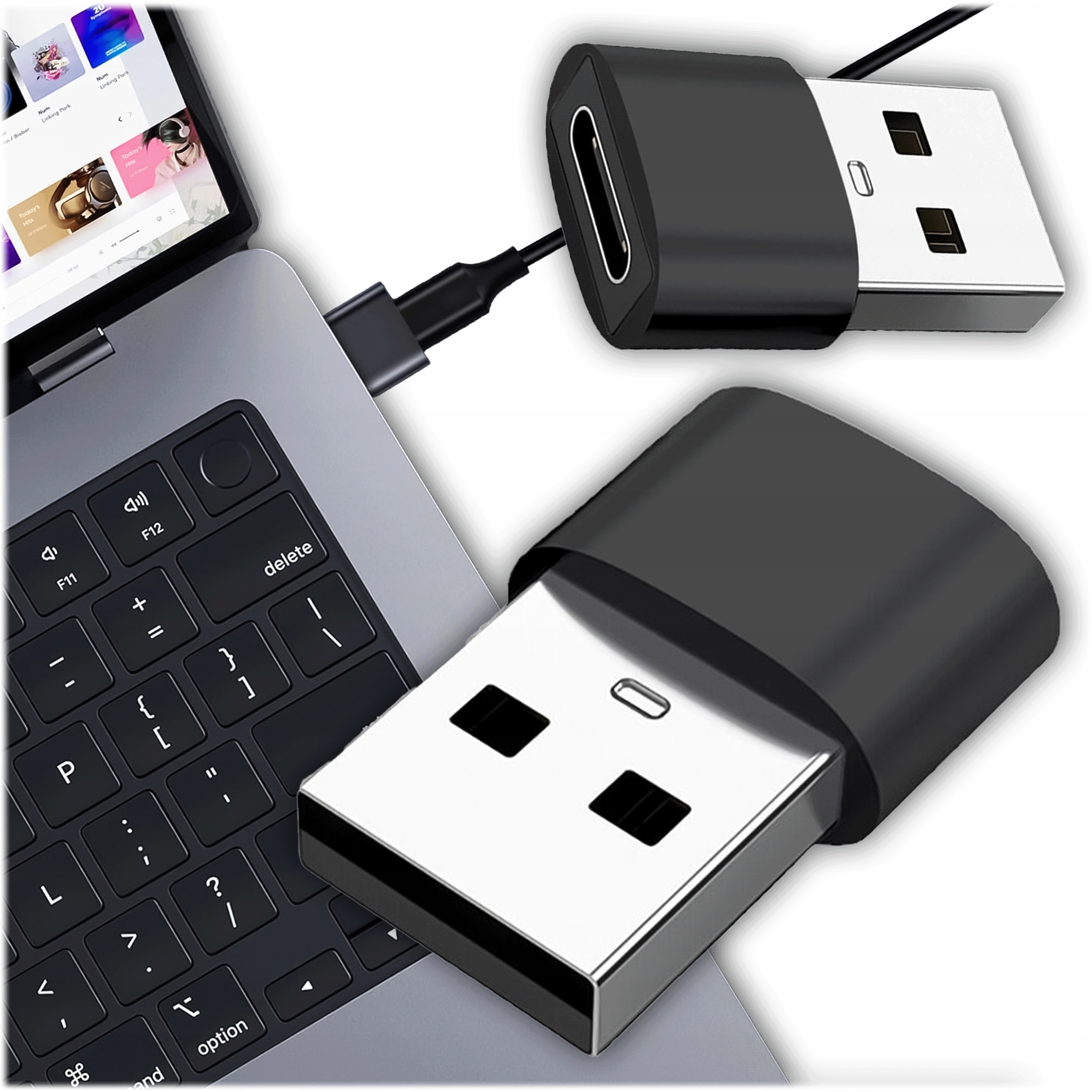 ADAPTER PRZEJŚCIÓWKA OTG Z USB-C NA USB A KONWERTER USB-A DO USB-C TYP-C