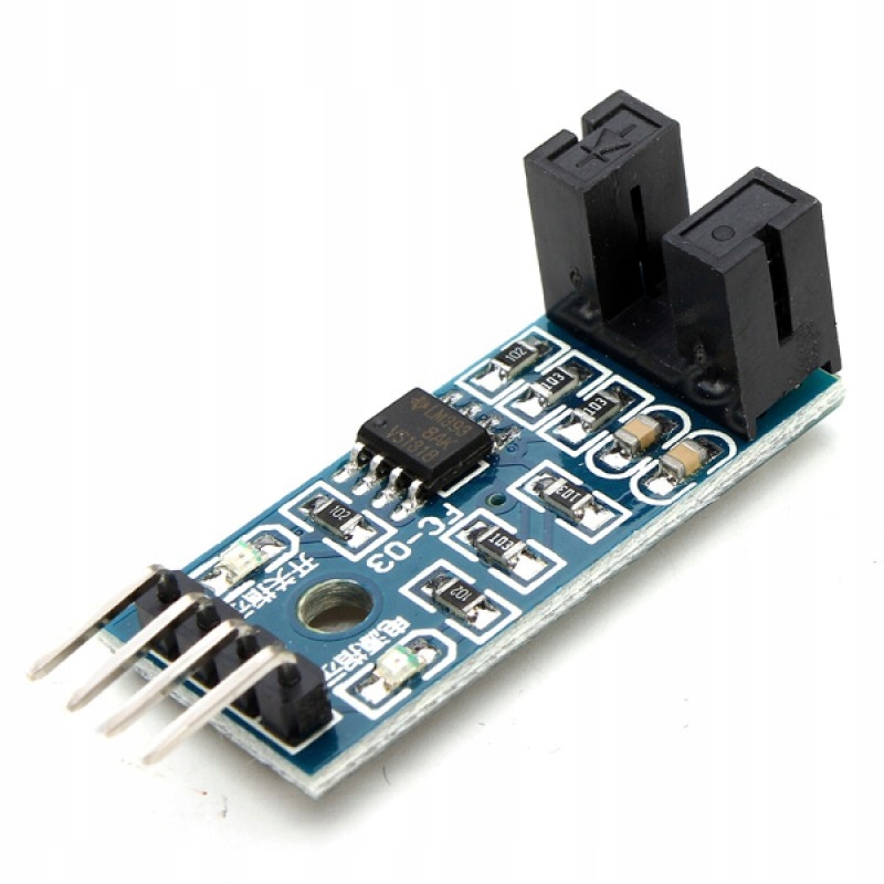 

Czujnik szczelinowy pomiar prędkości LM393 Arduino