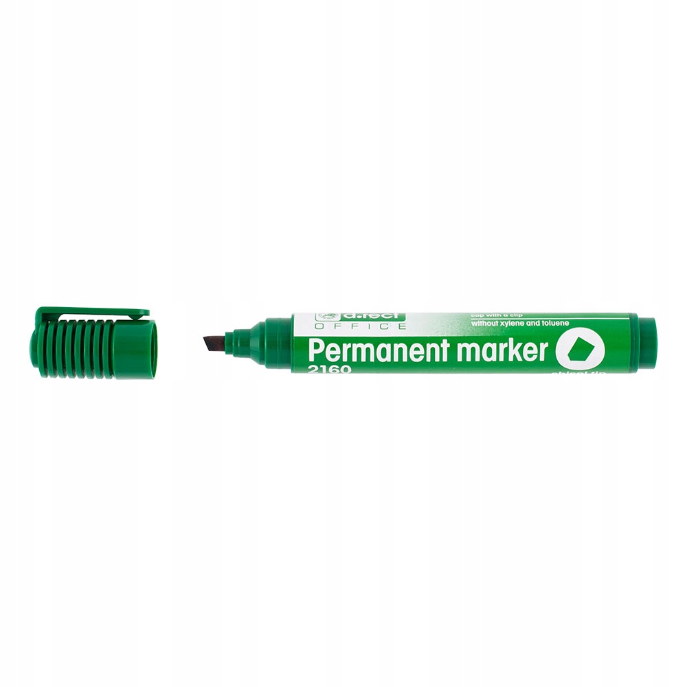 

Marker permanentny Eco zielony ścięty