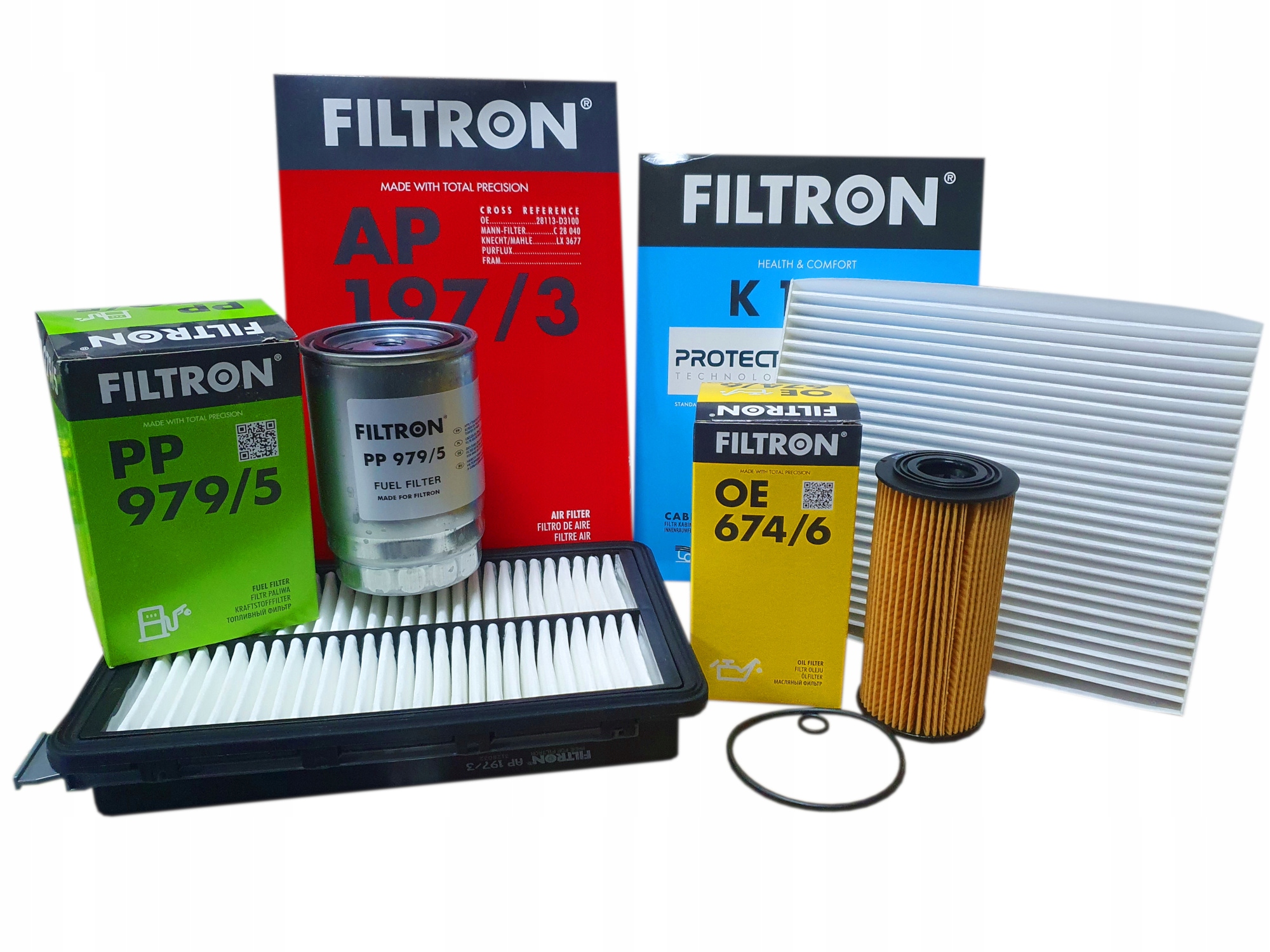 

Filtron Zestaw Filtrów do Hyundai Tuscon 2,0CRDi