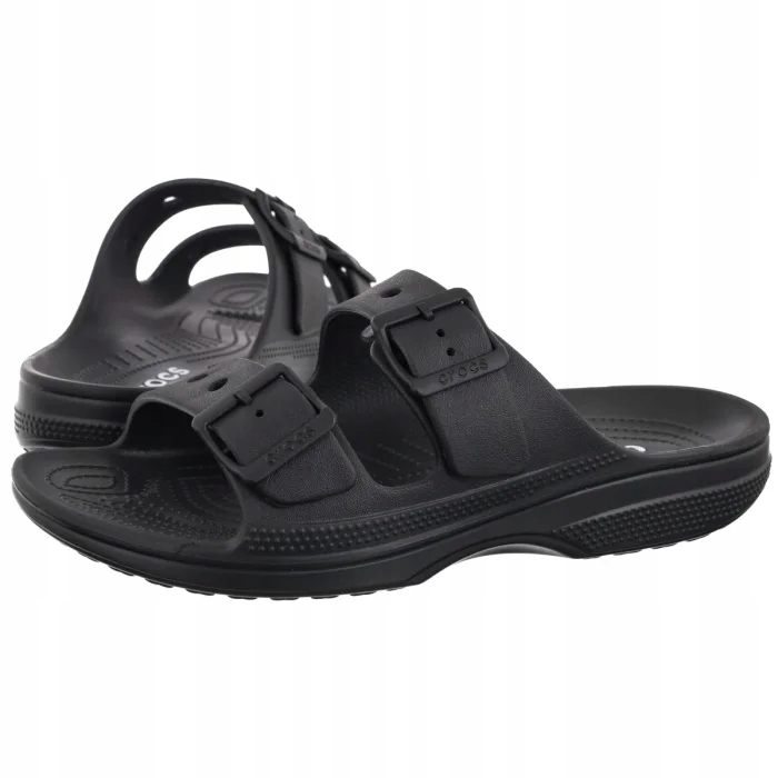 Pánské boty Nazouváky Crocs Saturday Sandal M Black 212245-001 Černé