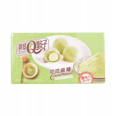 

Mochi o smaku matcha z białą czekoladą 80g Tajwan