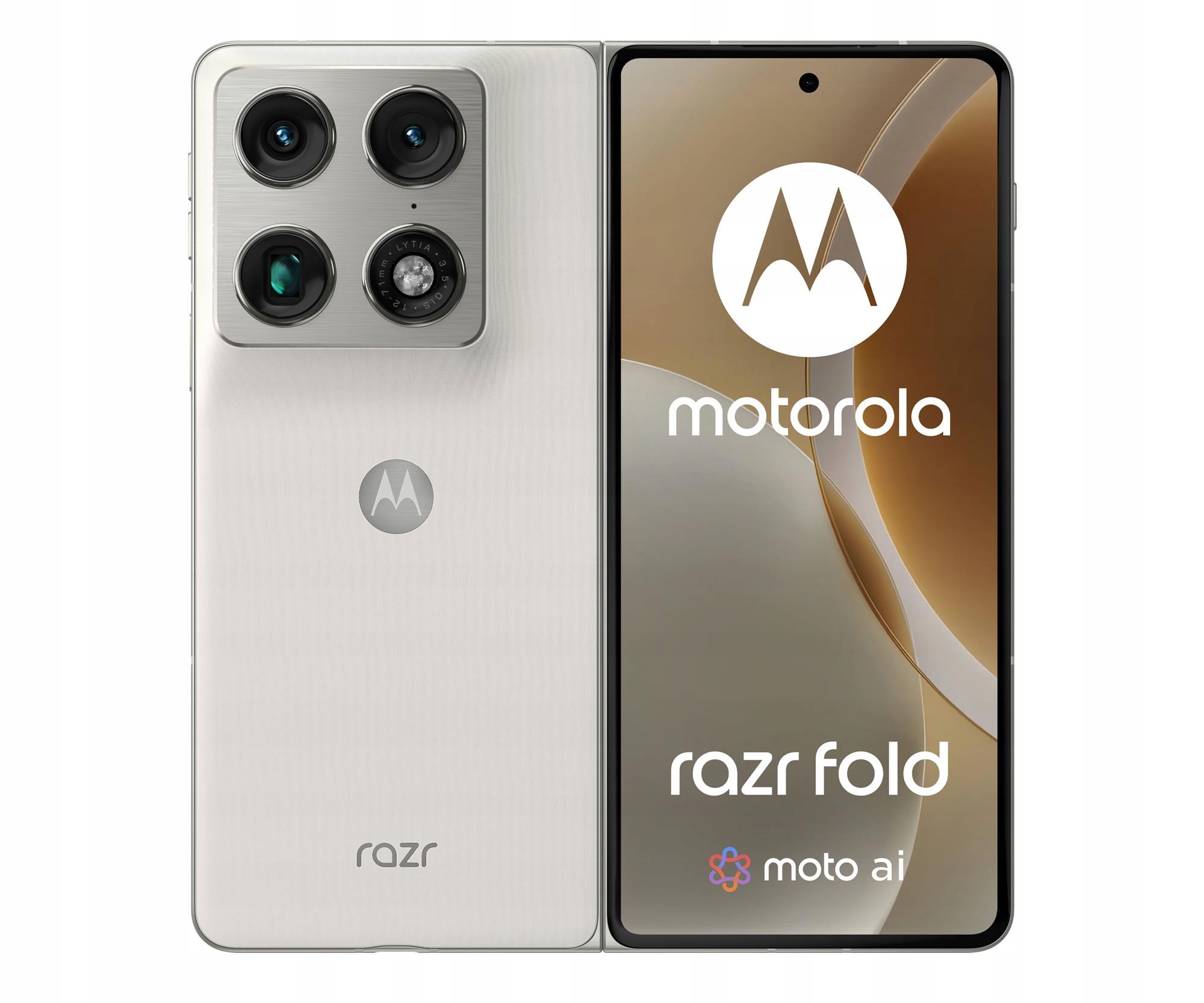 Smartfon Motorola razr fold 5G 16/512 Lily White 165Hz