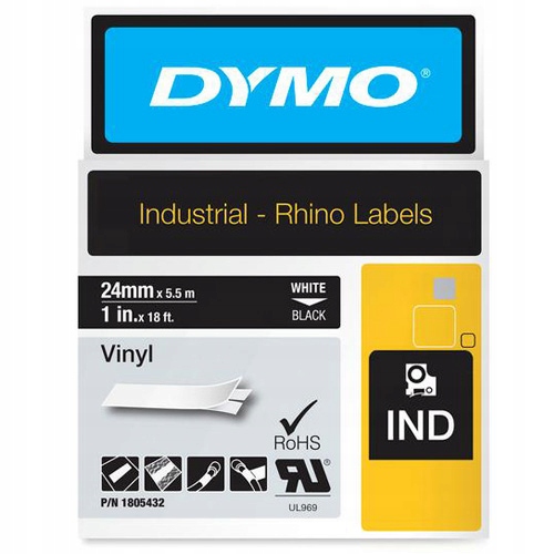 Páska Dymo Rhino 1805432 Vinylová 24 mm Originální