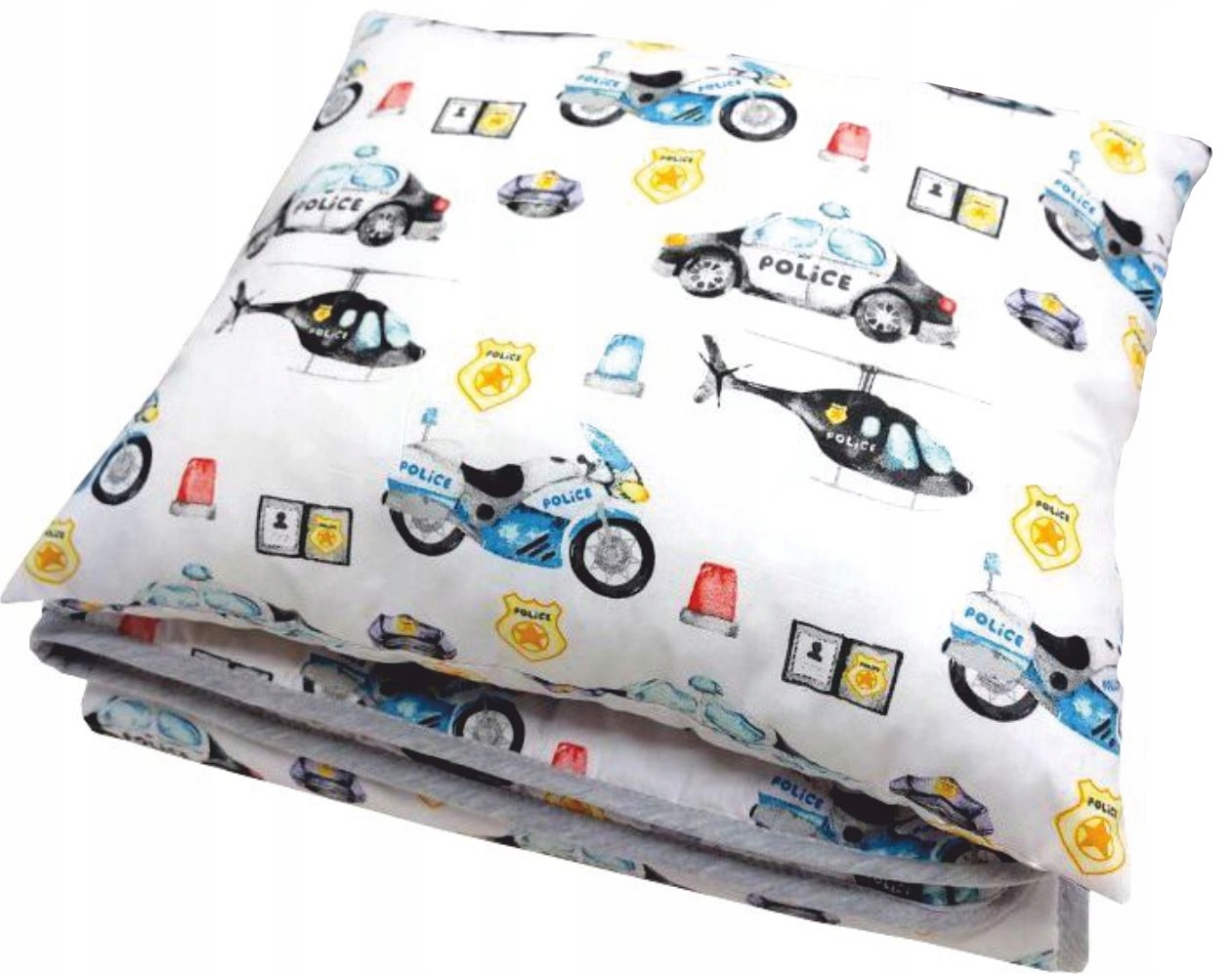 Pościel 75x100 do przedszkola + poduszka + imię