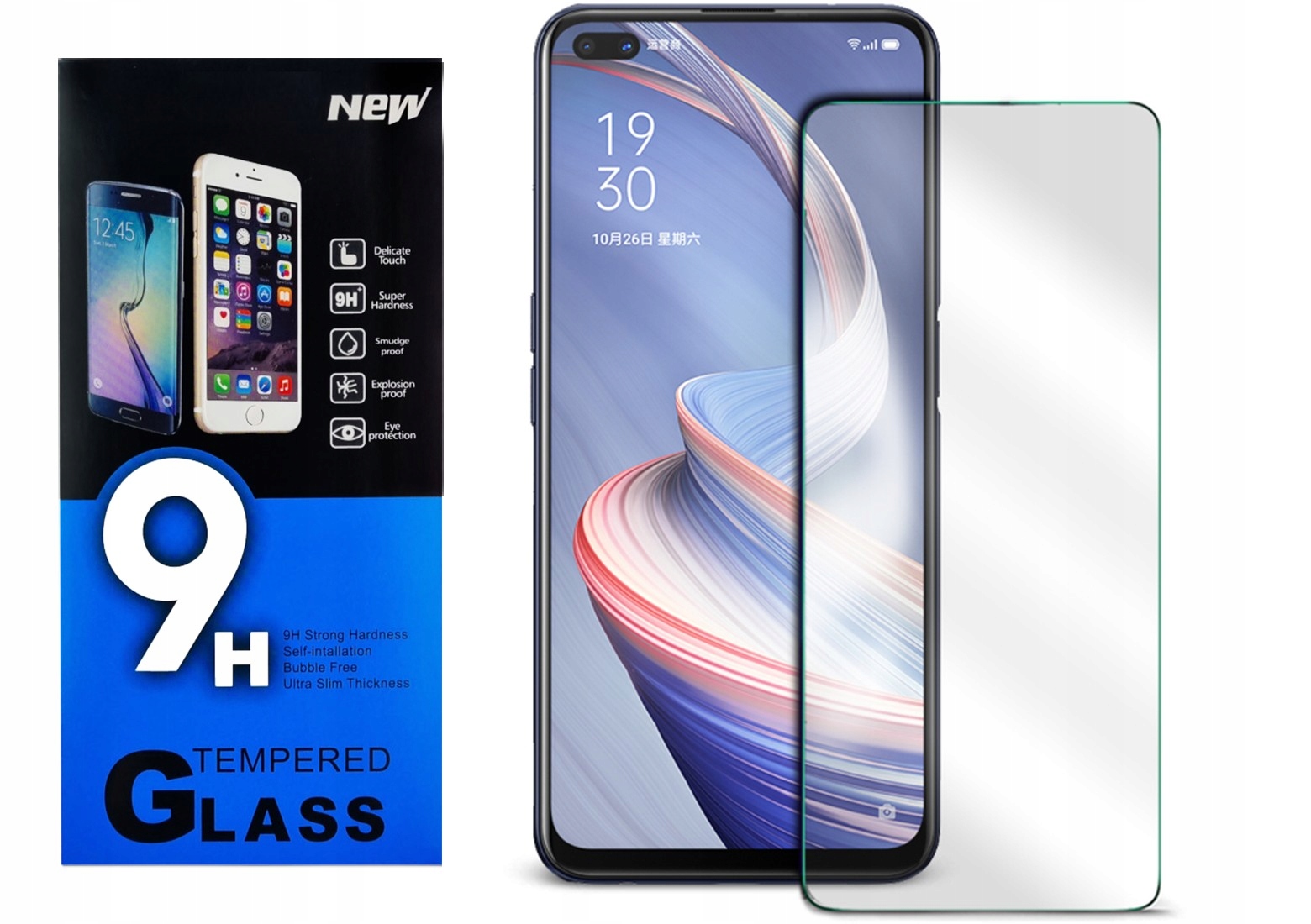 

Szybka Szkło Hartowane Do Oppo Reno 4 Z