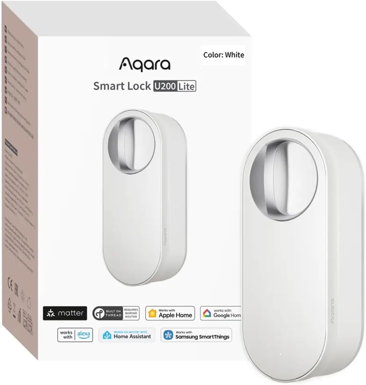 Elektronický Zámok Na Dvere Aqara Smart Lock U200 Lite Smart Klávesnica