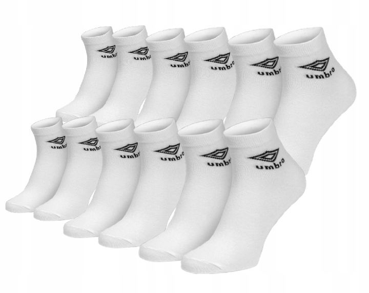 

Skarpety męskie zakostki Umbro 6PAK 39-42 białe
