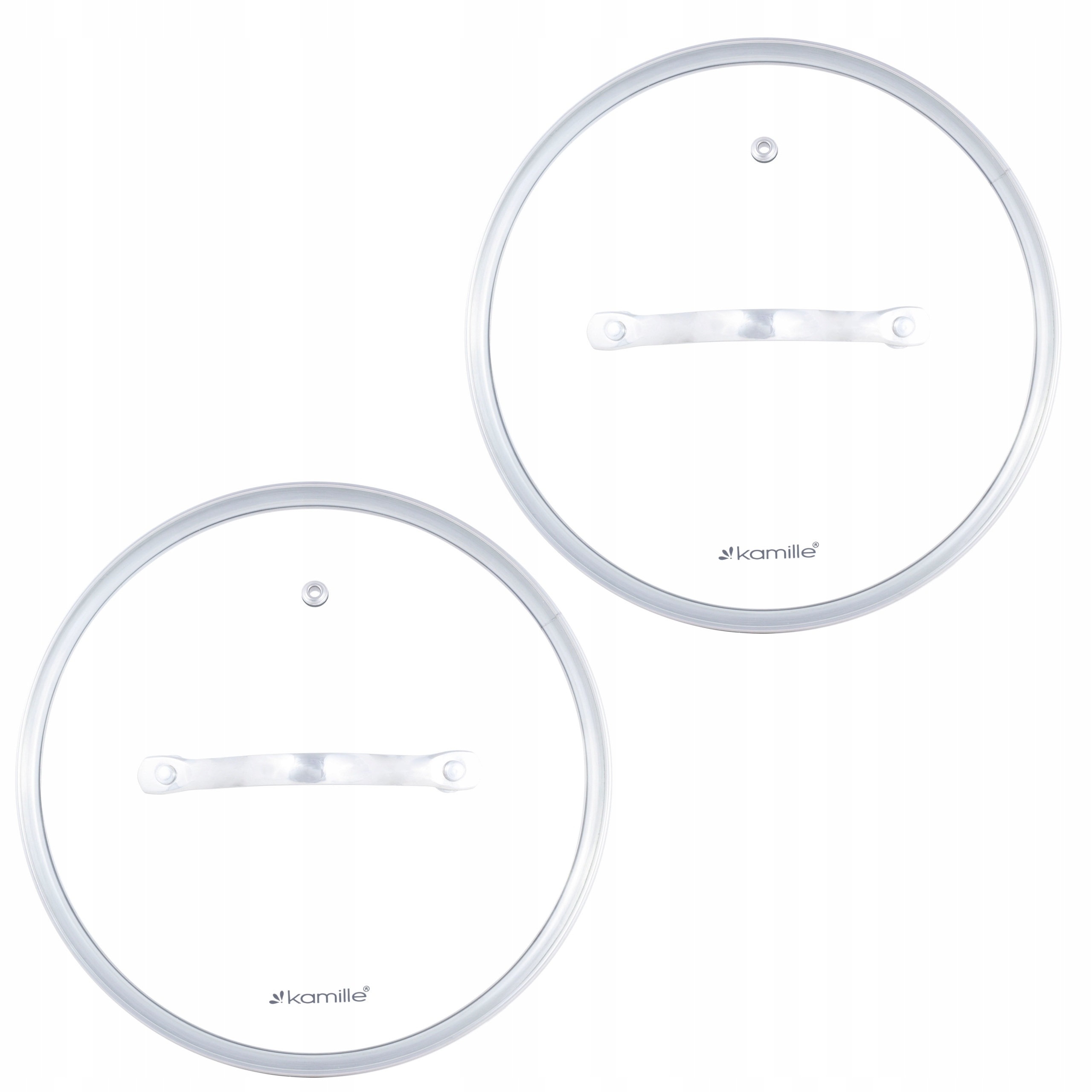 Zestaw garnków Kamille 4 el. Materiał stal nierdzewna