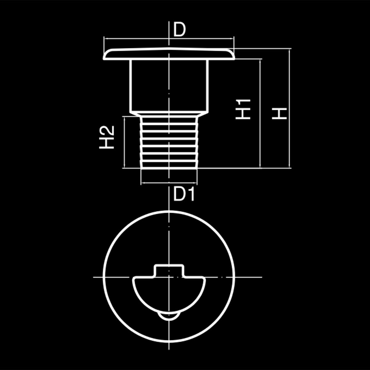WLEW NA ŚCIEKI DO JACHTU KAMPERA WASTE 38mm- 05694 Marka inny