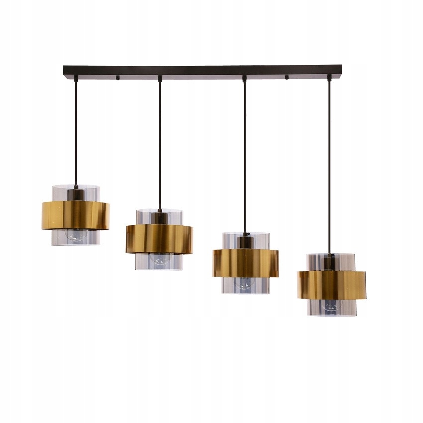 Lišta- závěsné svítidlo nastavitelné 4X60W E27 Spiega 34-09517 Candellux