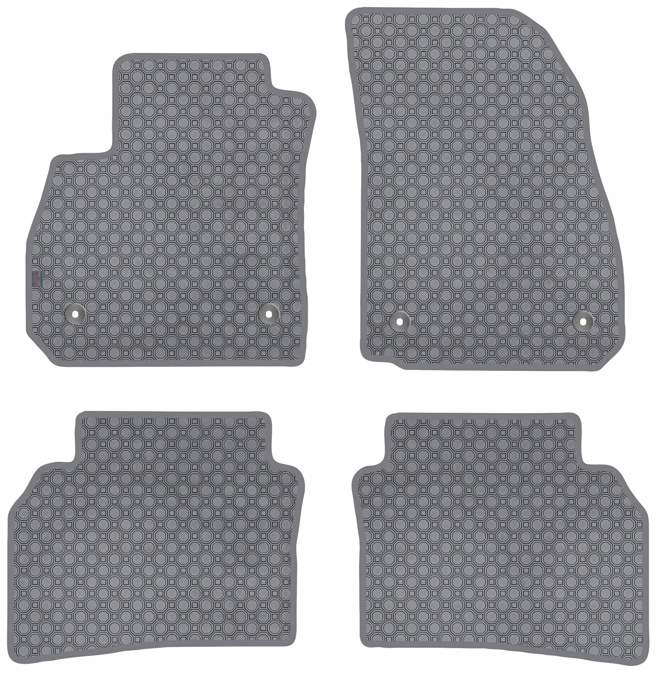 Opel Insignia B 2017 Gumové rohože Šedá