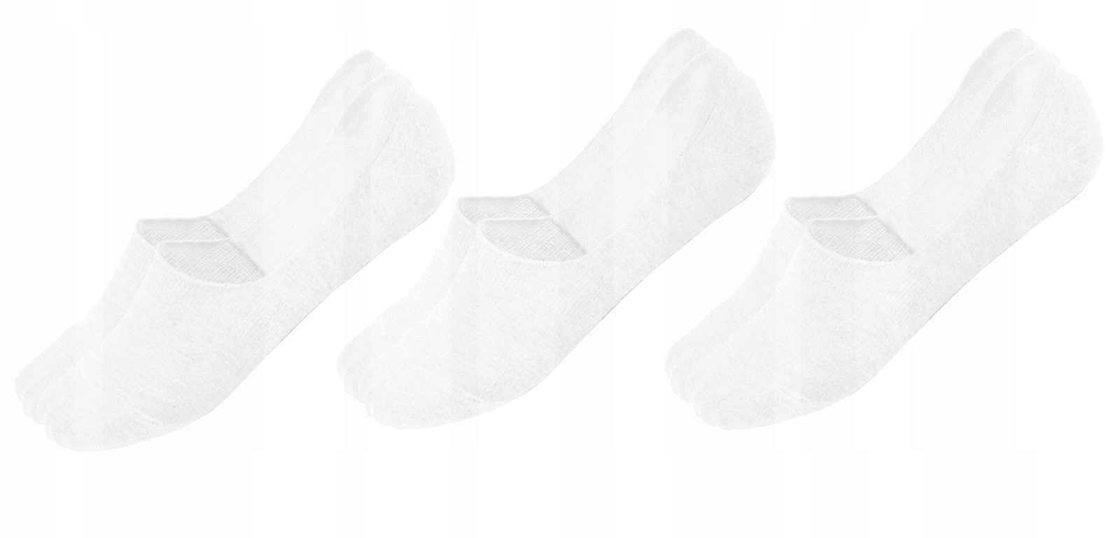 

3x Skarpetki Bambusowe Damskie Stopki Niskie 36-38