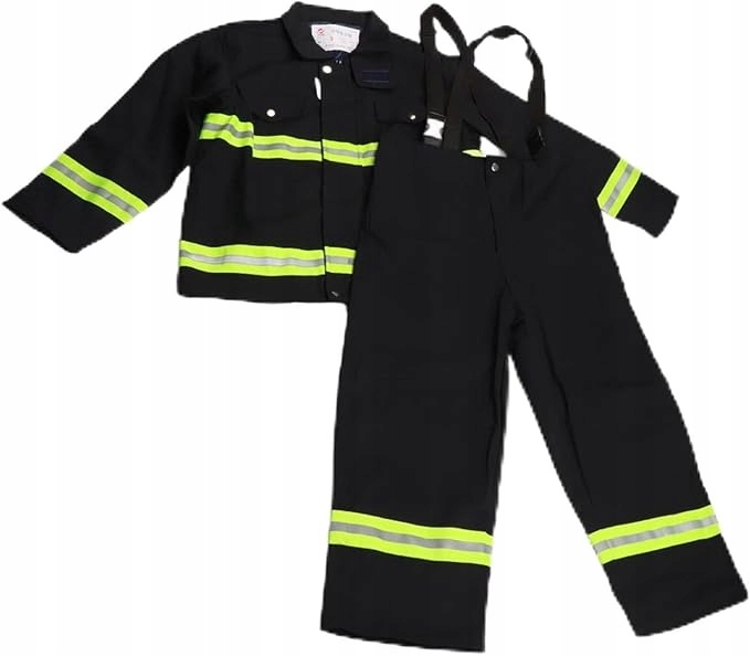 Strój Ognioodporny Ochronna Dla Strażaka Komplet R XL Odblaskowy