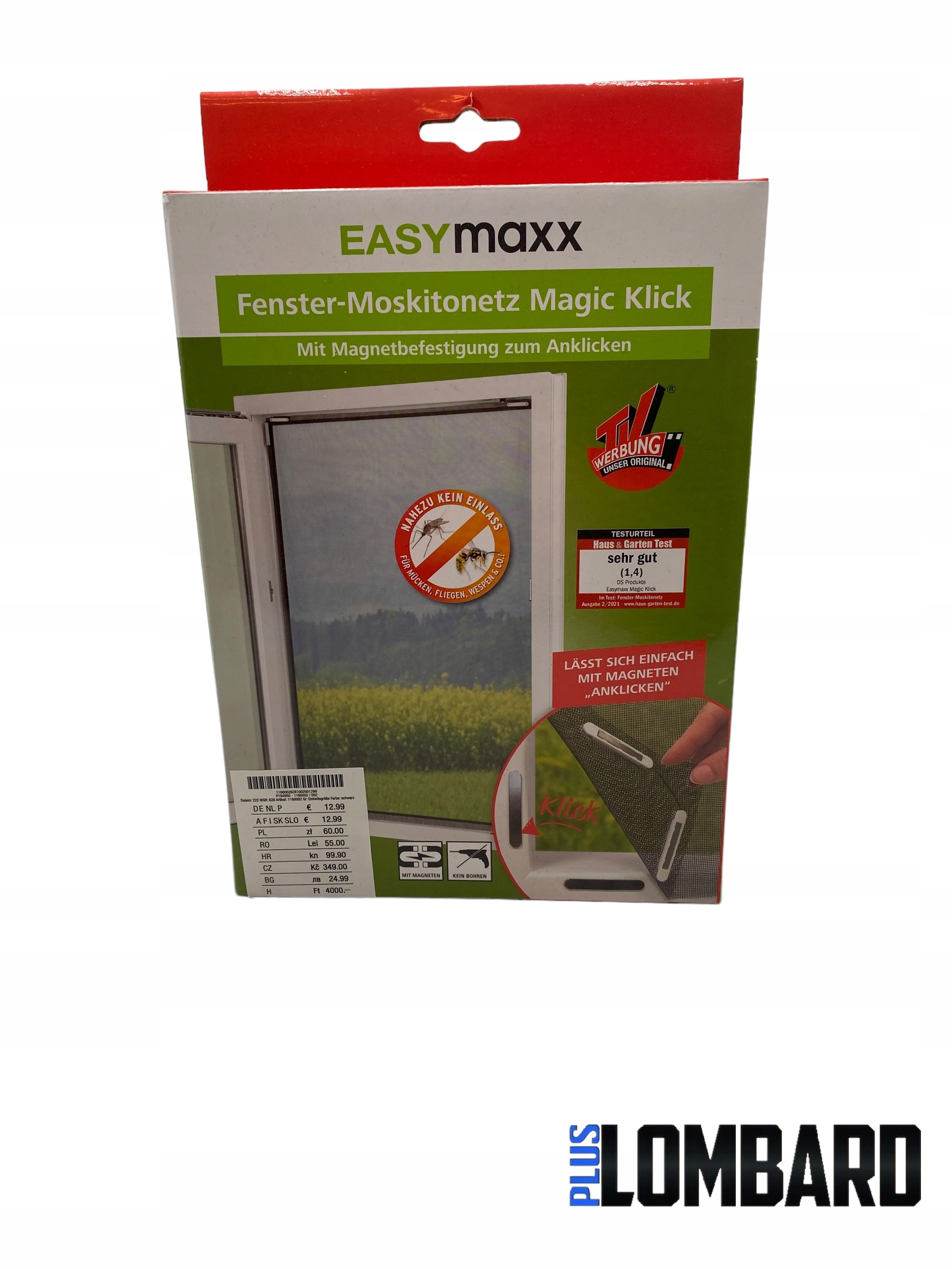 

Moskitiera do okna EasyMaxx 150 x 130 cm