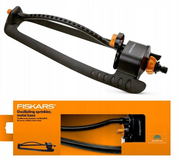 Fiskars Zraszacz wahadłowy czarny Kod producenta 1023659
