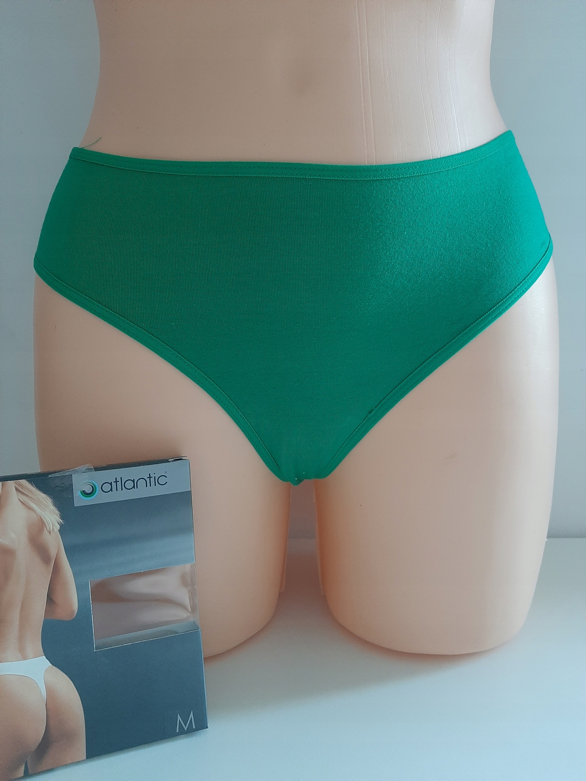 

Stringi damskie Atlantic LH-004 *M* zielony