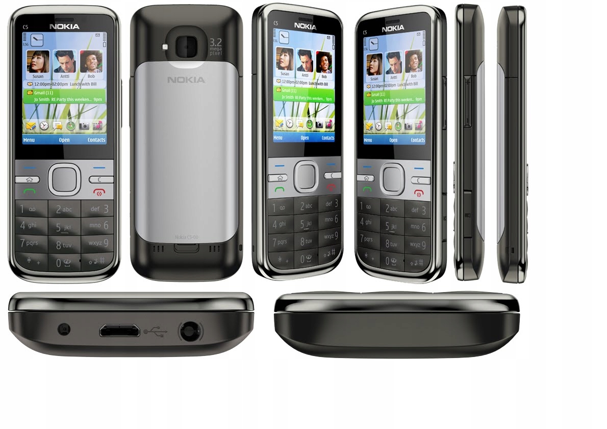 

Oryginalna Nokia C5 C5-00 Komplet Zestaw Gratisy