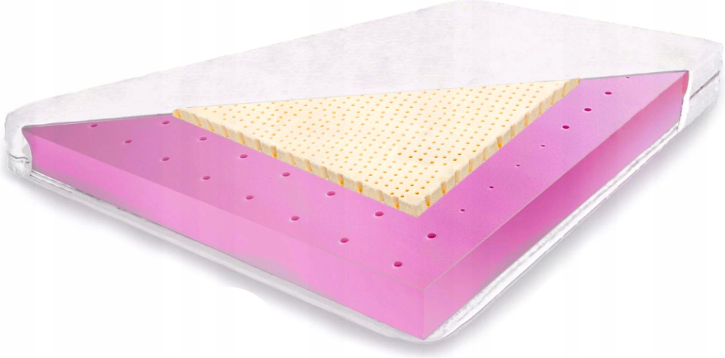 Matrac 140x170 Elastický Tvrdý Latex 19 cm