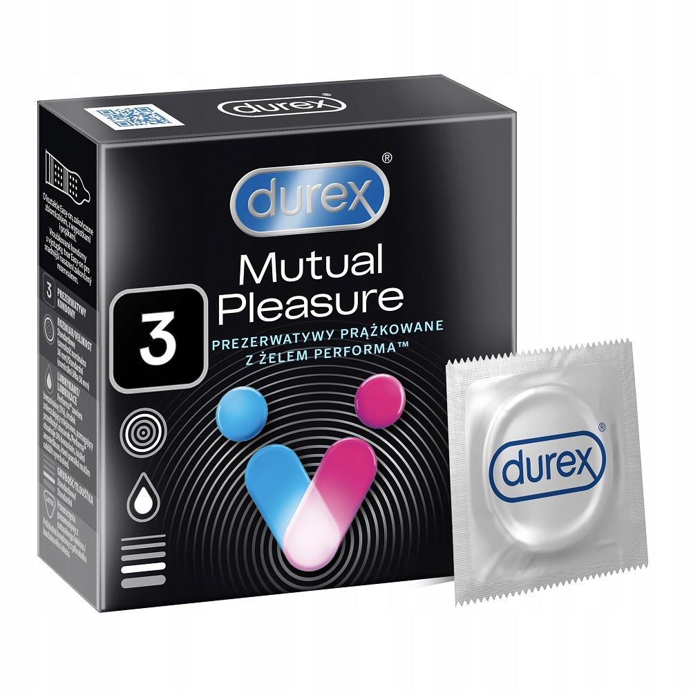 

Durex Mutual Pleasure prezerwatywy prążkowane 3