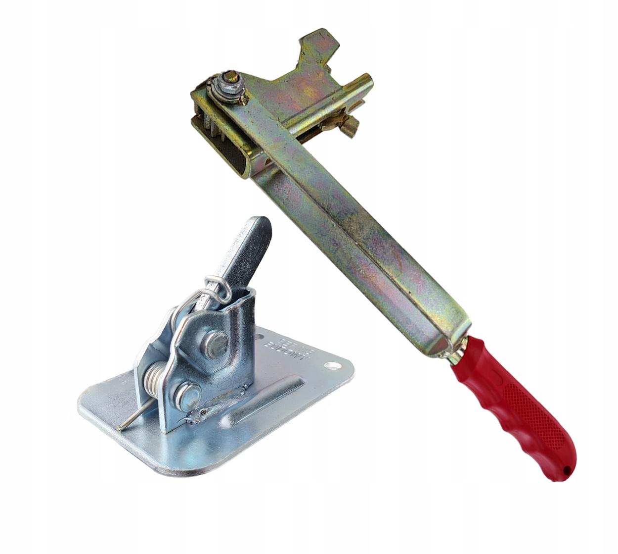 Žabka pružinová svorka stavební pozink 50x klíč