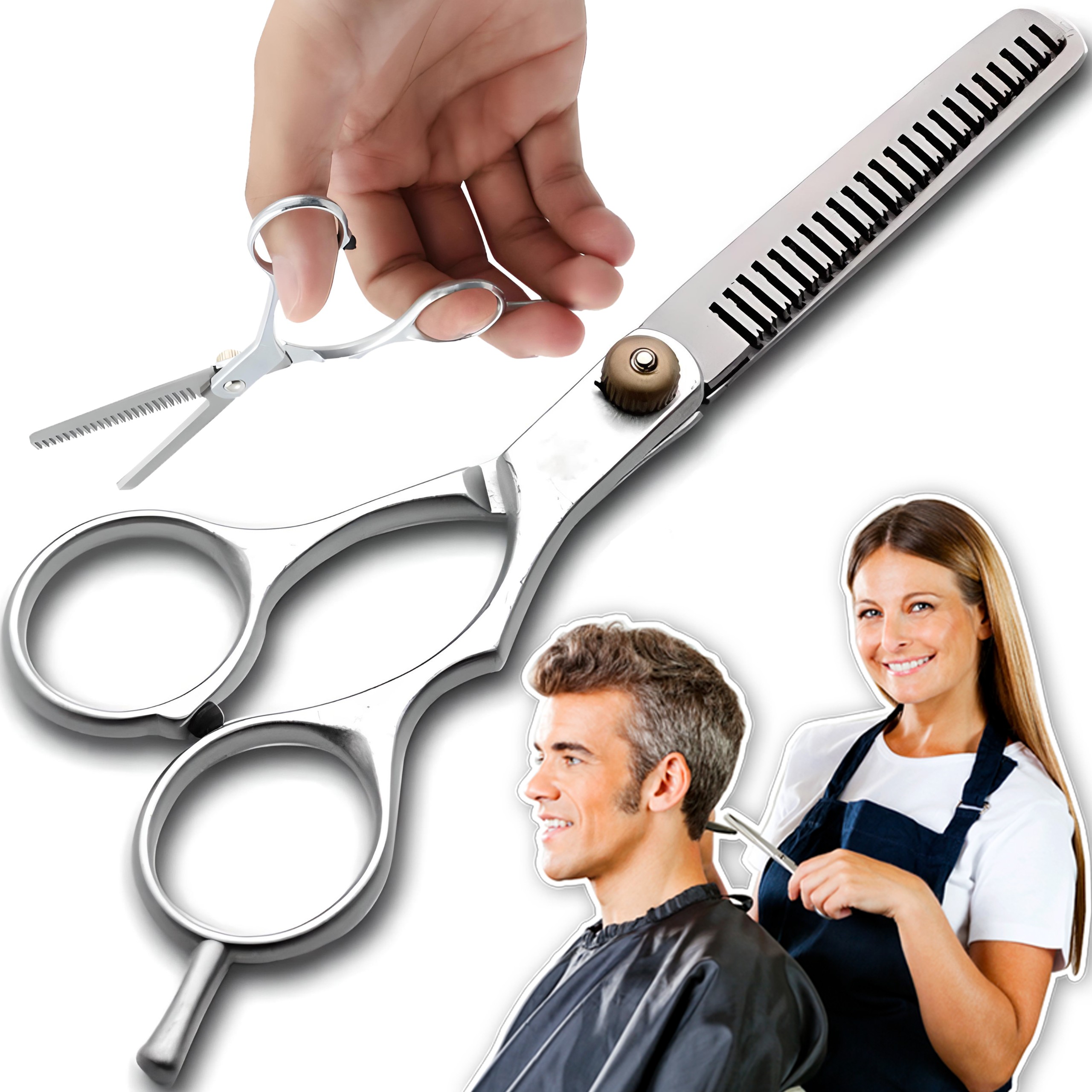 NOŻYCZKI FRYZJERSKIE DO WŁOSÓW PROFESJONALNE STAL Marka Retoo