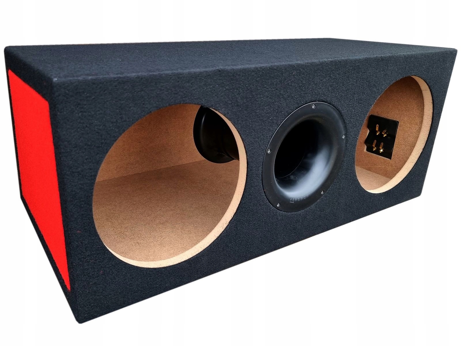 Kryt subwoofera bassreflex 2x25 cm Mdf BassTon
