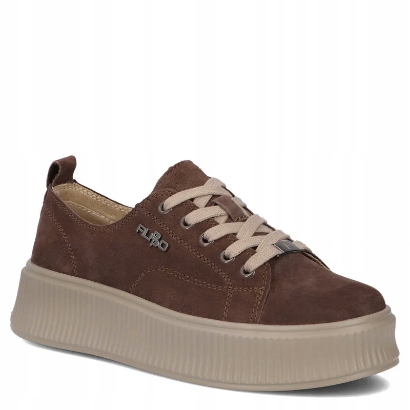 Filippo DP6122 Brązowe Skórzane Sneakersy 40