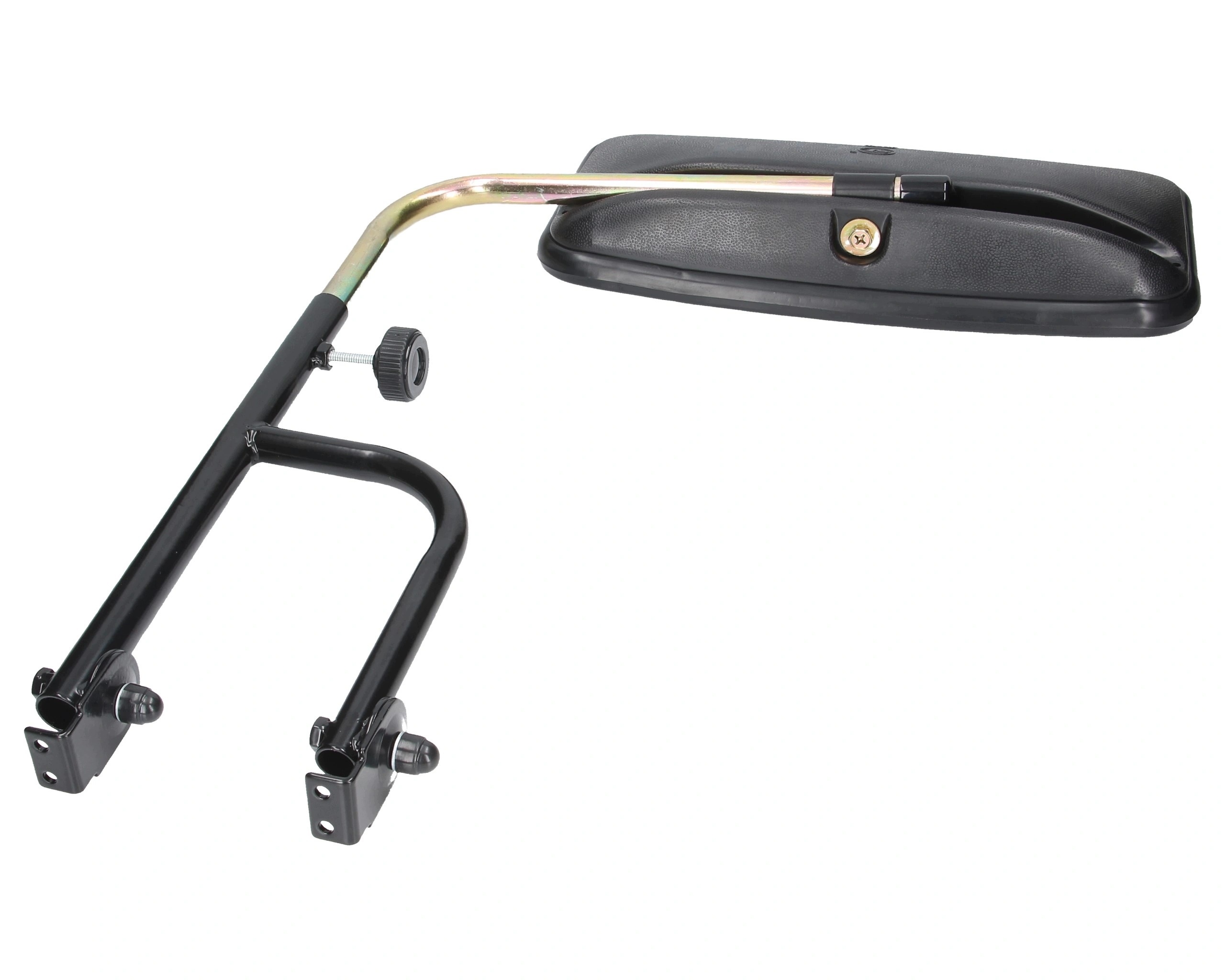 zrcátko s držákem ramene pro traktor bagru nakladače 370x185 mm