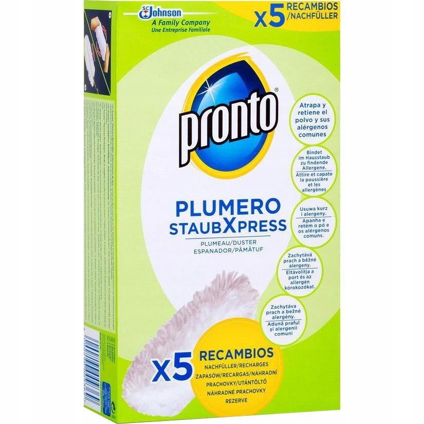 

Pronto Duster Miotełka Zapas Wkłady Do Kurzu 5szt