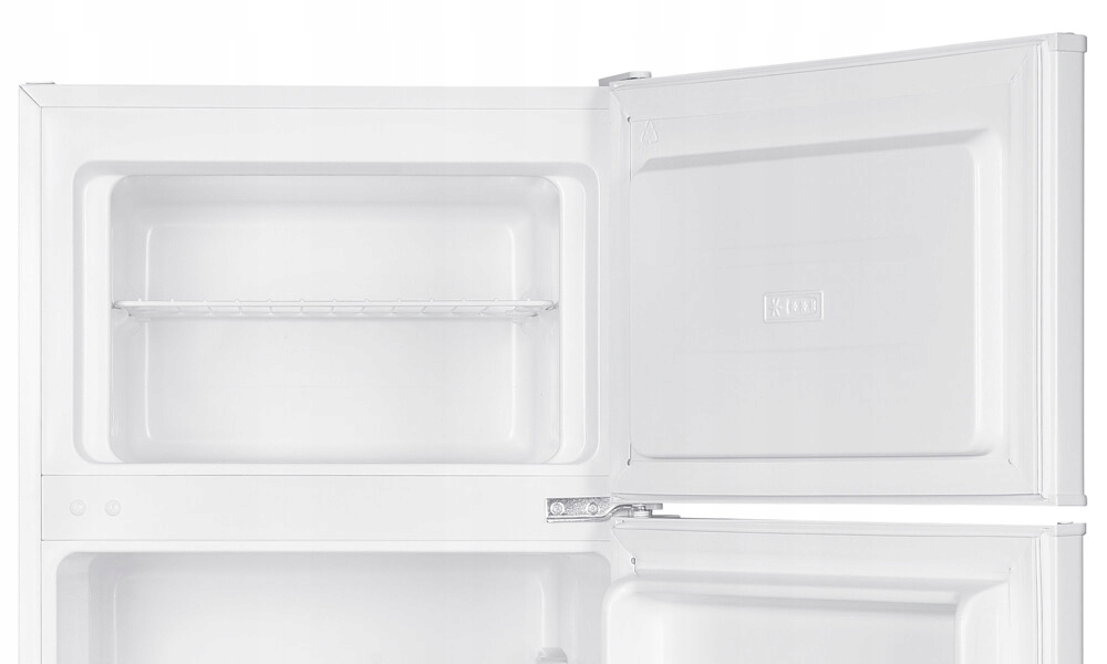 CHŁODZIARKO-ZAMRAŻARKA LODÓWKA Z GÓRNYM ZAMRAŻALNIKIEM 206L LED 143cm BIAŁA Rodzaj dwudrzwiowa