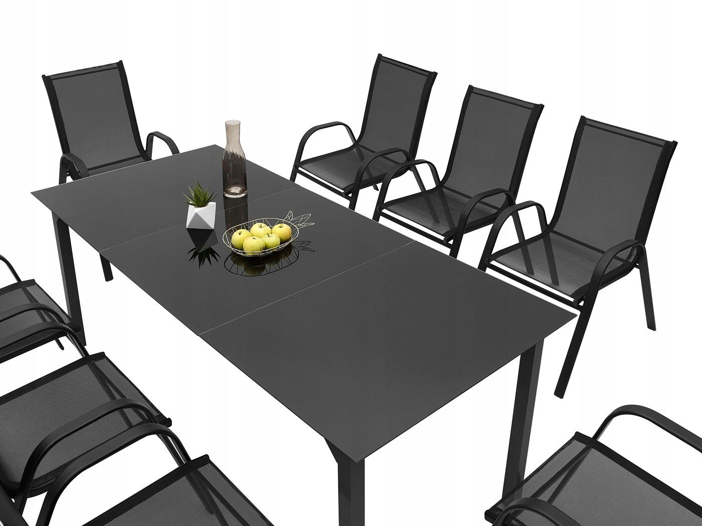 MEBLE OGRODOWE ZESTAW STÓŁ 8+1 NA TARAS BALKON Kod producenta MEBLE OGRODOWE