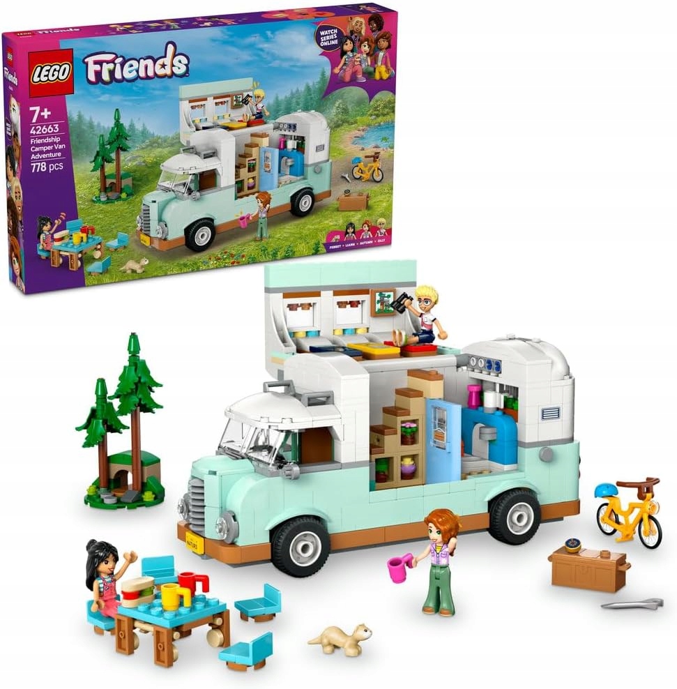 Lego Friends Dobrodružství v karavanu přátel 42663